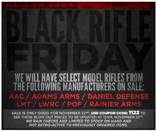 Rainier Arms Sale