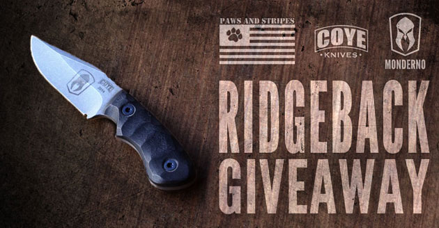 Ridgeback Giveaway