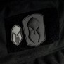 Monderno PVC Helmet Patch compared to the Subdued Patch